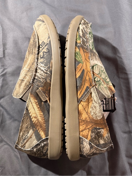 Crocs RealTree Santa Cruz Slip-On Casual Shoes Men’s 14 Green/Brown Edge Loafers main image 8